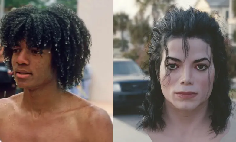 micheal jakson before and after