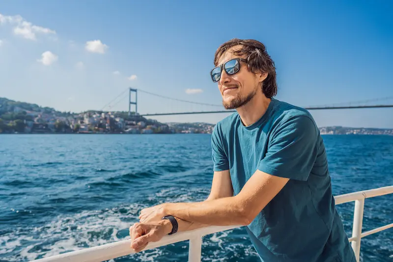 Man came for a male check-up in Turkey is enjoying Istanbul