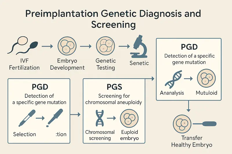 What is PGD and PGS