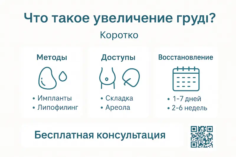 Что Такое Увеличение Груди?