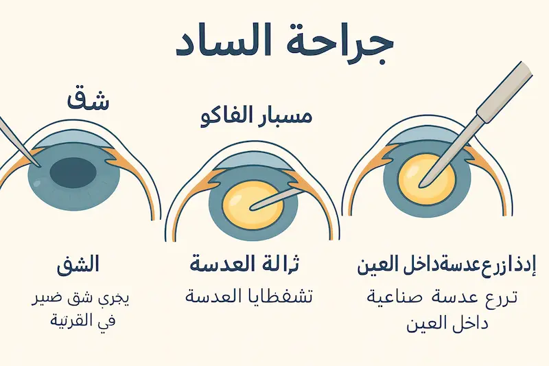 جراحة إعتام عدسة العين