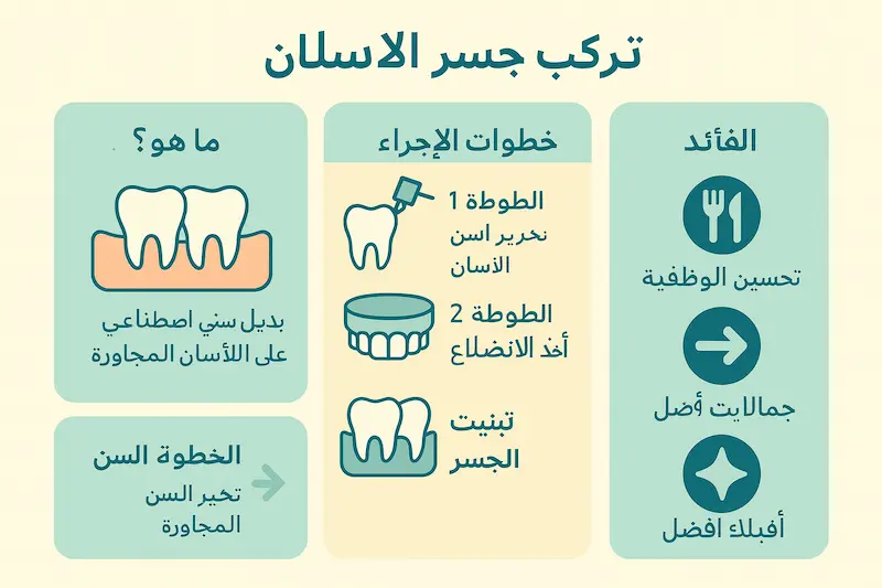 ما هو جسر الأسنان