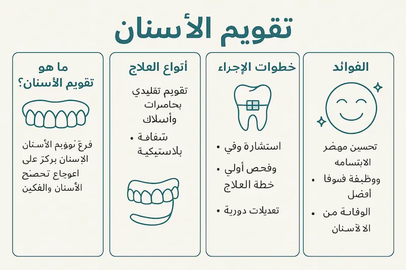 ما هو تقويم الأسنان