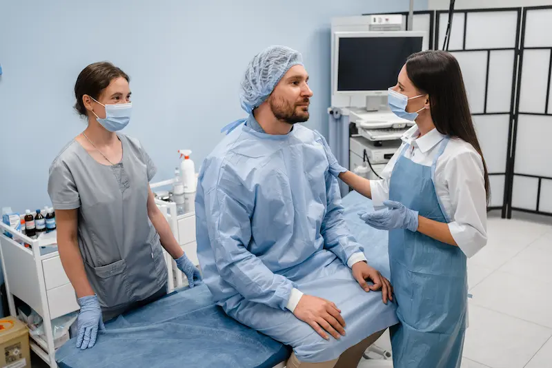 Doctor Consultation Before Bronchoscopy in Turkey