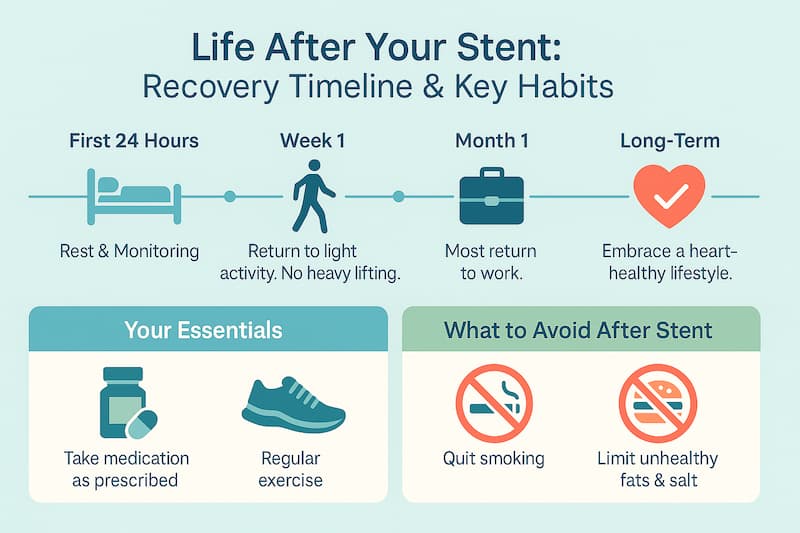 Life After Your Stent Recovery Timeline & Key Habits