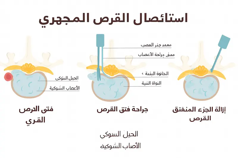 استئصال القرص الدقيق