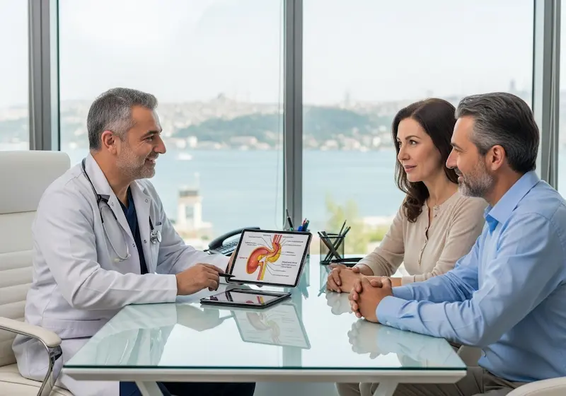 استشارة الطبيب قبل إجراء ERCP في تركيا