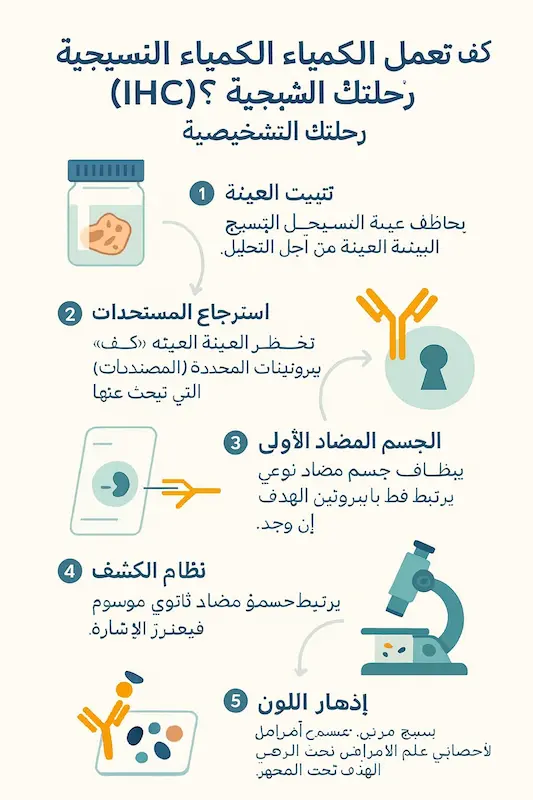 كيف يعمل IHC