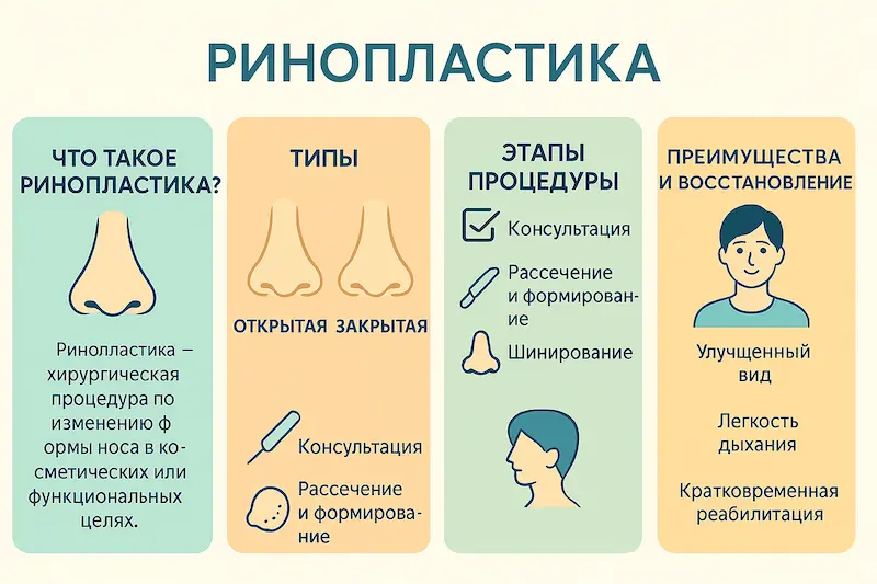 Что такое ринопластика?