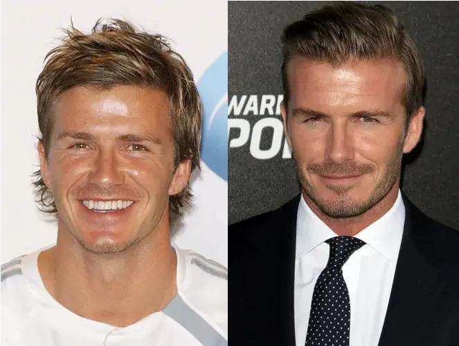 David Beckham Face Comparison