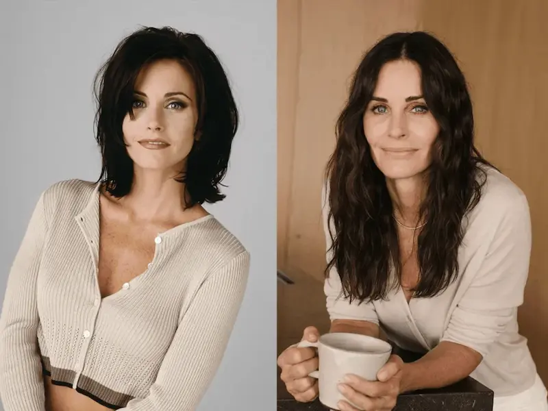 Courteney Cox Before And After