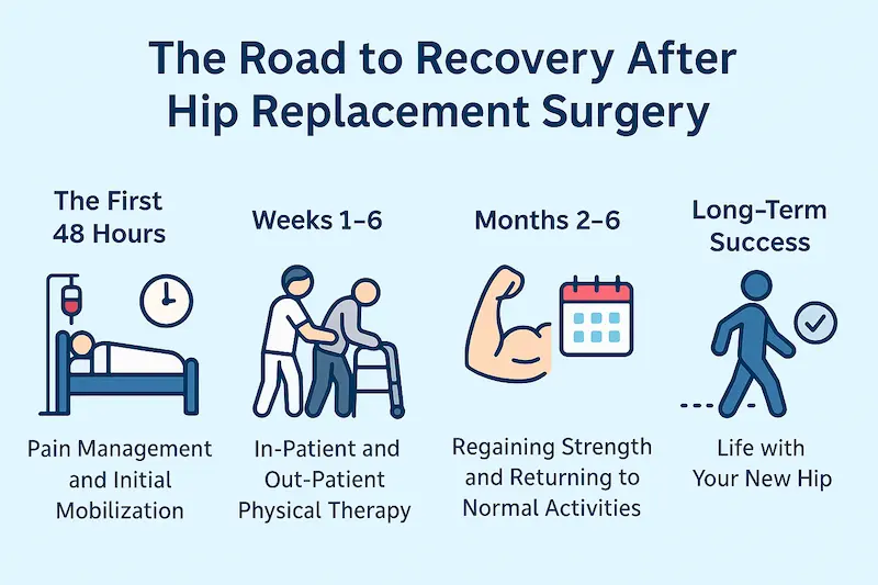 recovery after hip replacement surgery in istanbul