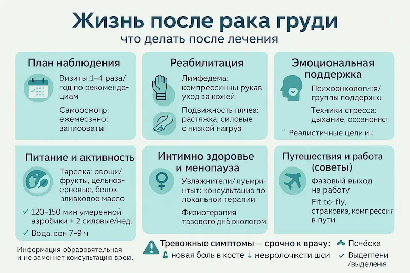 Жизнь После Рака Молочной Железы