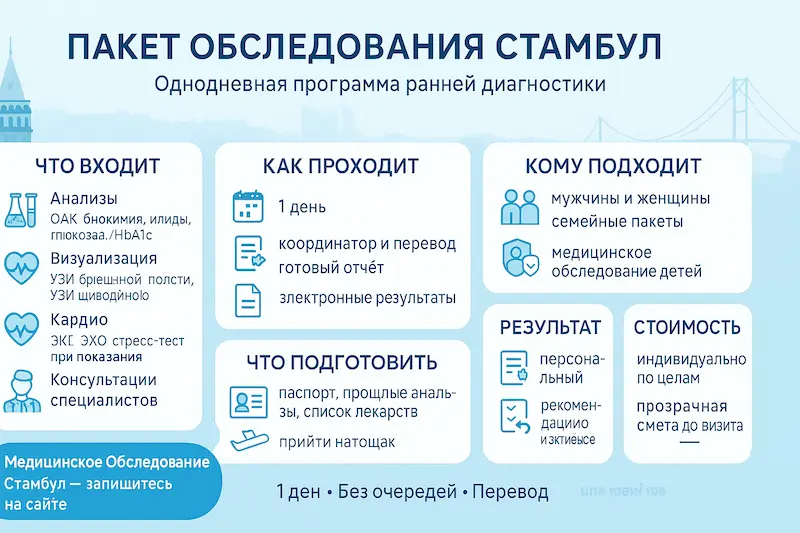 Медицинское Обследование Стамбул